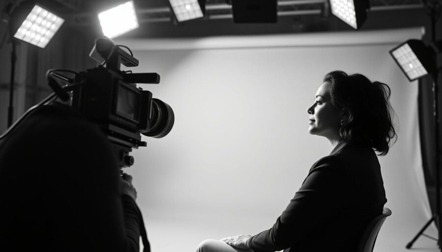 przygotowanie do wywiadu wideo
