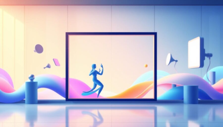 A vibrant and dynamic website animation showcasing a seamless fusion of stylized elements. In the foreground, a sleek and minimalist "Simple Frame" design elegantly frames the central focus, creating a captivating visual anchor. The middle ground features a choreographed dance of organic shapes and fluid lines, evoking a sense of movement and energy. The background is bathed in a soft, gradient-based lighting, setting a calming and professional atmosphere. The overall composition blends medical-inspired motifs with a modern, visually engaging aesthetic, perfectly suited for a website showcasing innovative solutions. Captured through a cinematic, wide-angle lens, this animation exudes a sense of sophistication and attention to detail, effectively conveying the essence of the article's subject matter.