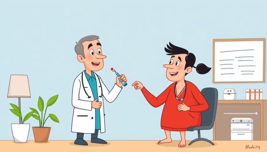 Generuj obraz animacji Whiteboard dla firmy Adamed prezentującej zalety leku Duexon