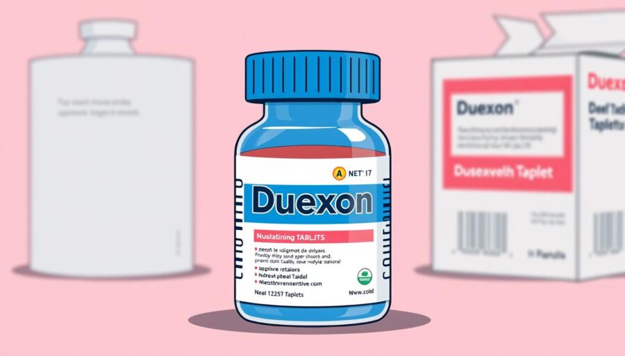 Generuj obraz leku Duexon