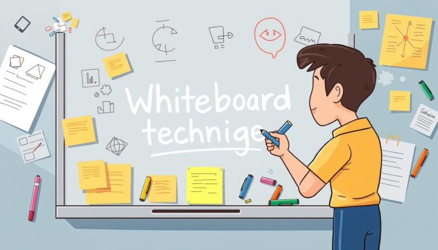 Generuj obraz techniki Whiteboard