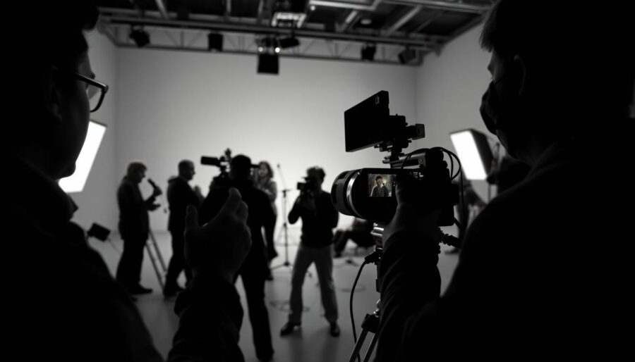 proces realizacji filmu promocyjnego