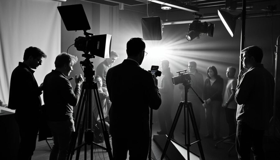 proces realizacji produkcji filmowej