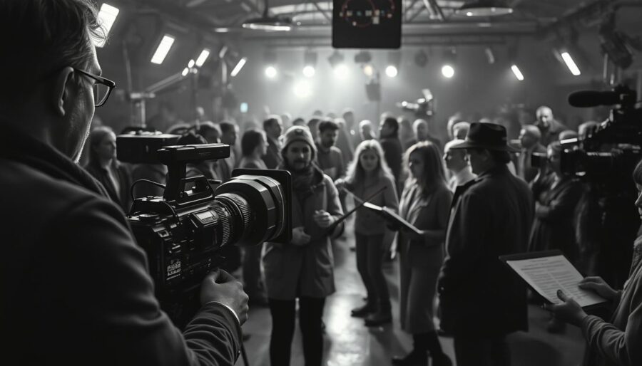 proces realizacji projektów filmowych