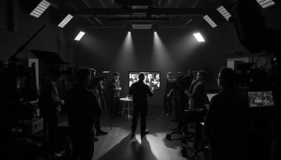 proces realizacji usług filmowych