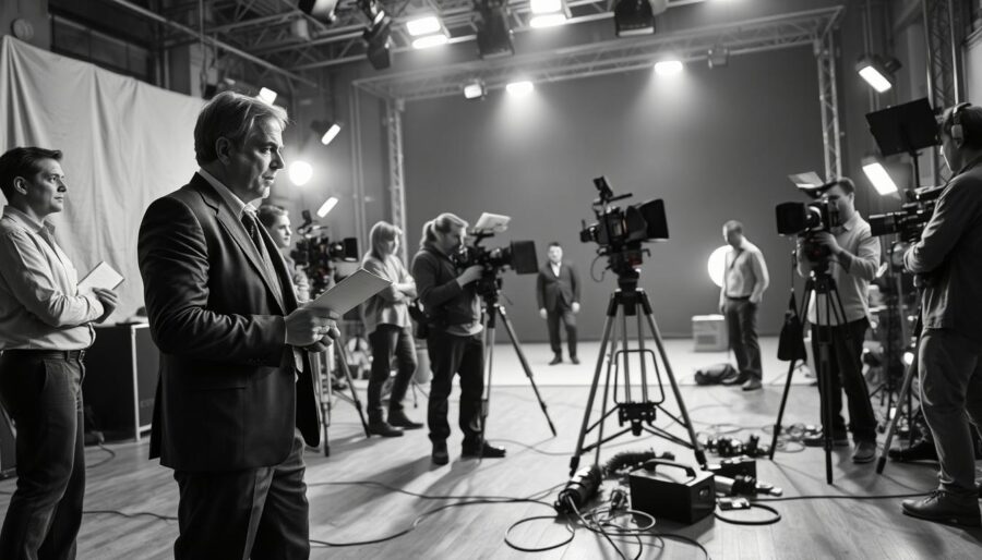 proces produkcji filmowej